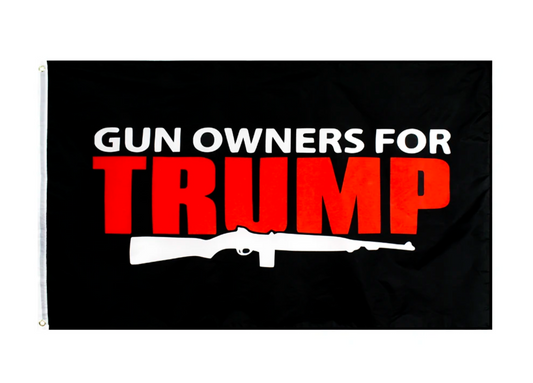 Gun Owners For Trump Flag