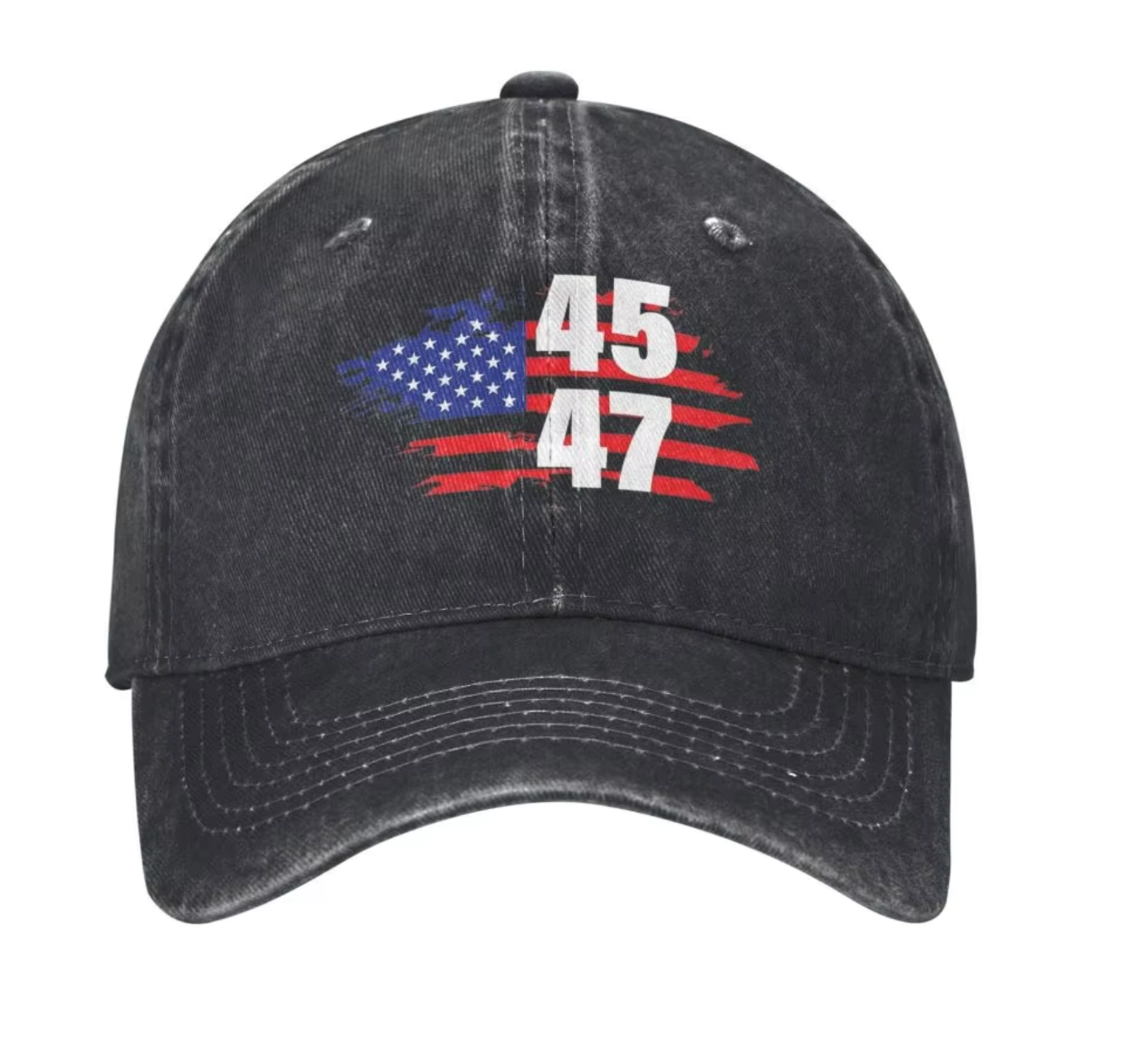 45 47 Trump 2024 Denim Cap