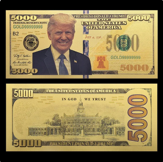 2024 America Trump Banknote