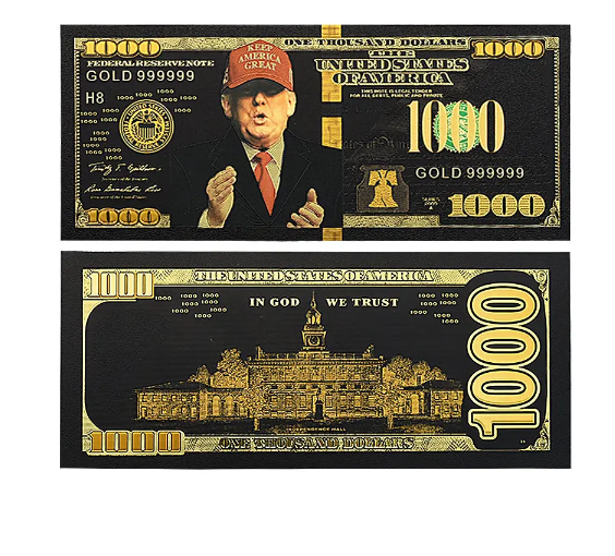 United States Black 1000 Dollar