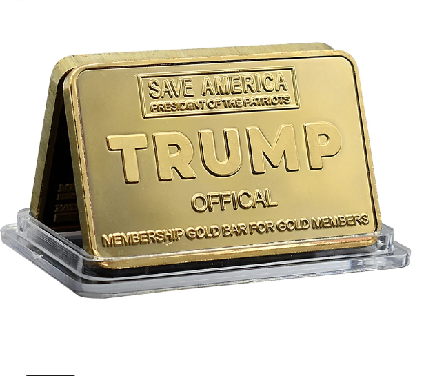 Donald Trump Gold-Plated Bar