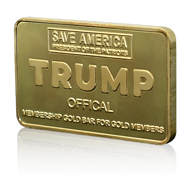 Donald Trump Gold-Plated Bar